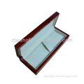 luxury red wooden pen box case